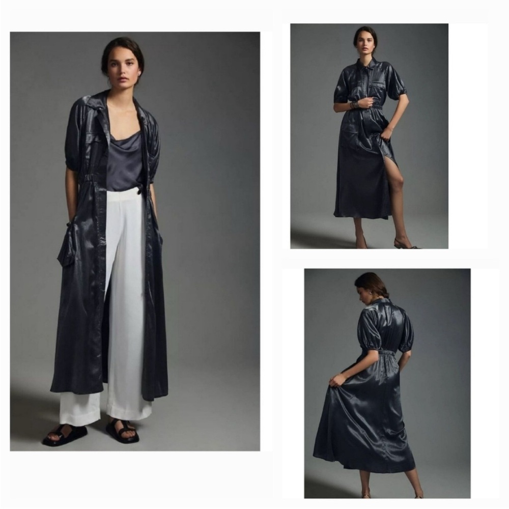 By Anthropologie samant chauhan Chic Black Maxi Dress NEW WITH TAGS